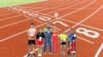 Atletas chihuahuenses Alegna González y Erick Portillo celebran sus medallas de oro obtenidas en competencias internacionales de atletismo en Europa.