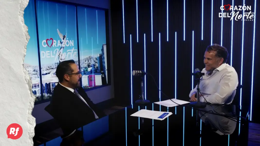 Jorge Cruz y Oliver Torres hablan sobre competitividad y desarrollo en Chihuahua.