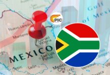 México vs. Sudáfrica: el partido también se juega en la economía Infografía comparativa entre México y Sudáfrica que muestra indicadores económicos como PIB, PIB per cápita, inversión extranjera, exportaciones, deuda pública, inflación y tipo de cambio, con ventaja para México en la mayoría de los rubros.