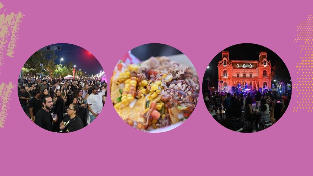 Antojos 2026: el sabor que impulsa a Chihuahua Capital Asistentes disfrutan de la oferta gastronómica, cultural y artística durante el Festival Antojos 2026 en el Paseo Bolívar de Chihuahua Capital.
