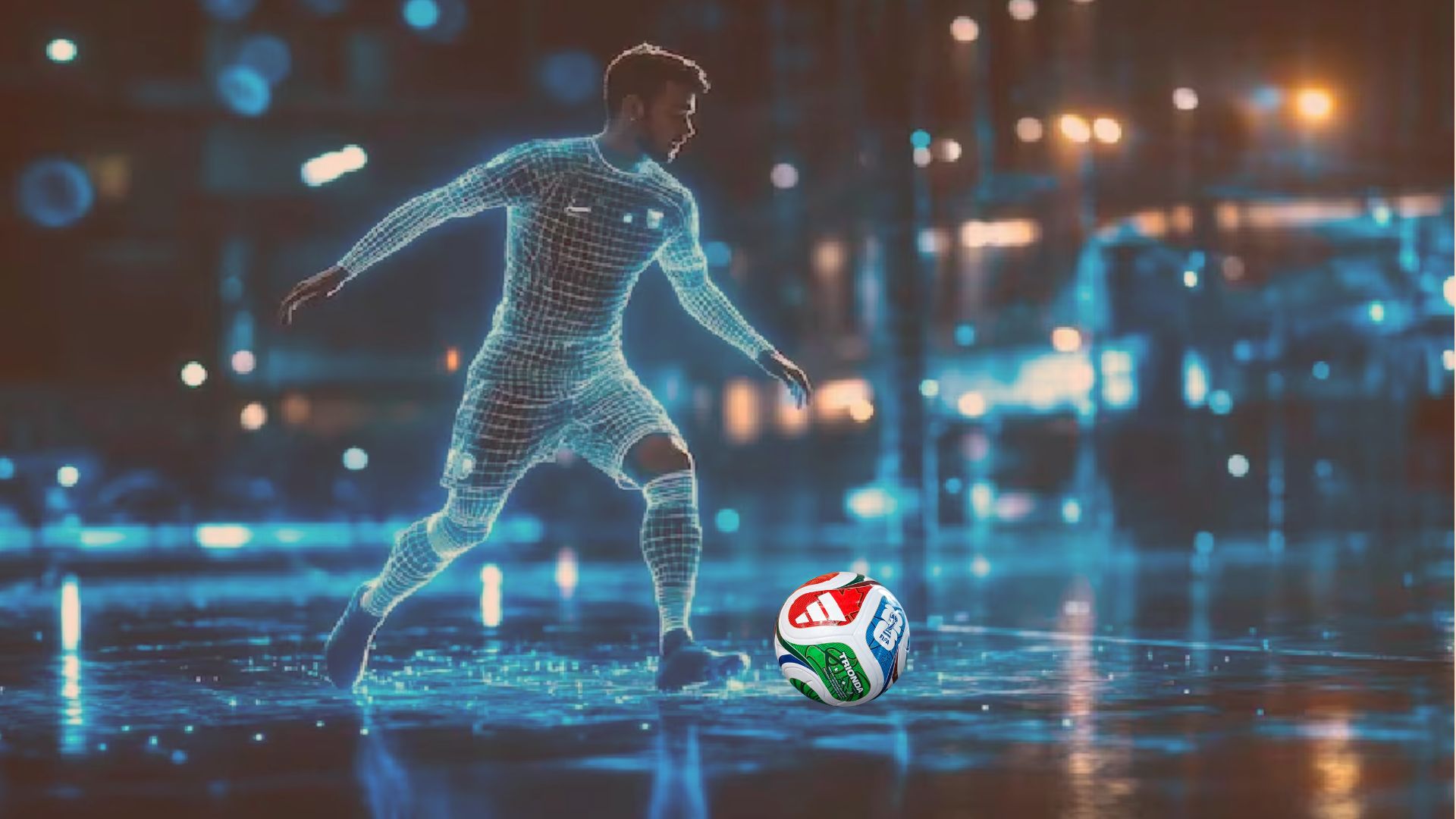 El Mundial que también se juega con inteligencia artificial Balón inteligente utilizado en el Mundial junto a sistemas de cámaras y tecnología de inteligencia artificial que analizan en tiempo real los movimientos de jugadores y jugadas dentro del estadio.