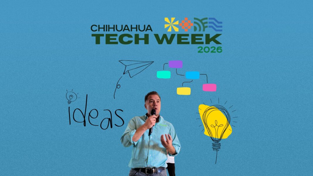 Presentación oficial de Chihuahua Tech Week 2026, evento que reunirá del 21 al 27 de septiembre a emprendedores, startups, empresas e inversionistas en Chihuahua.
