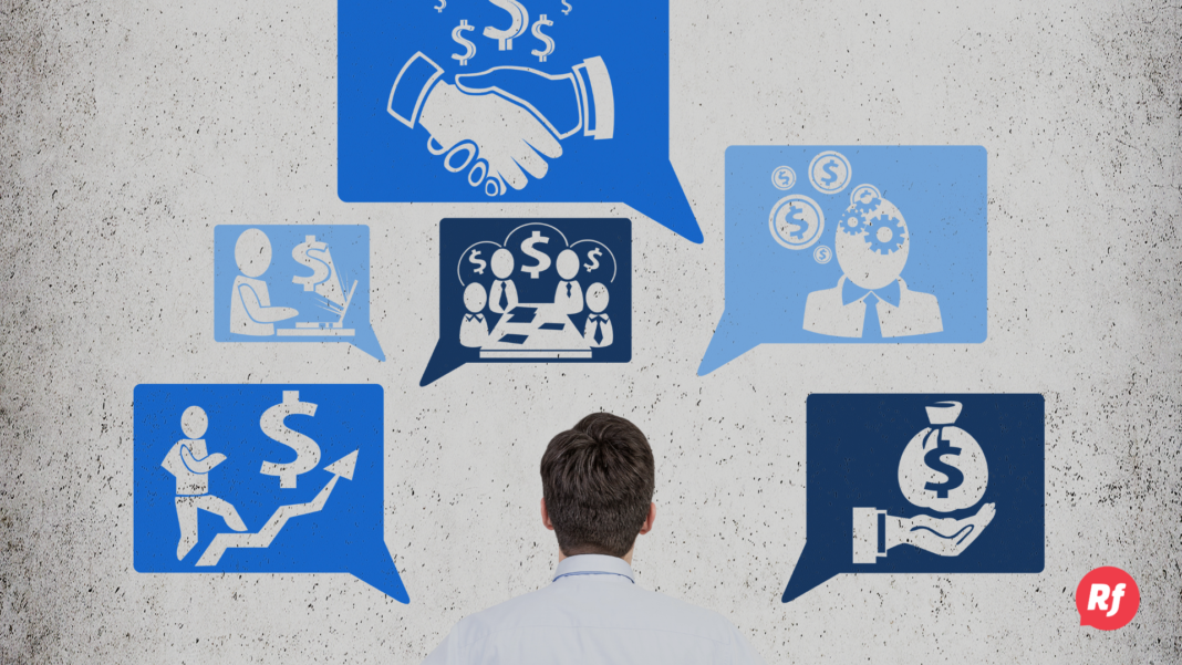 5 modelos de negocio que están creciendo en 2026 Empresarios analizando oportunidades de negocio e innovación para impulsar el crecimiento empresarial.