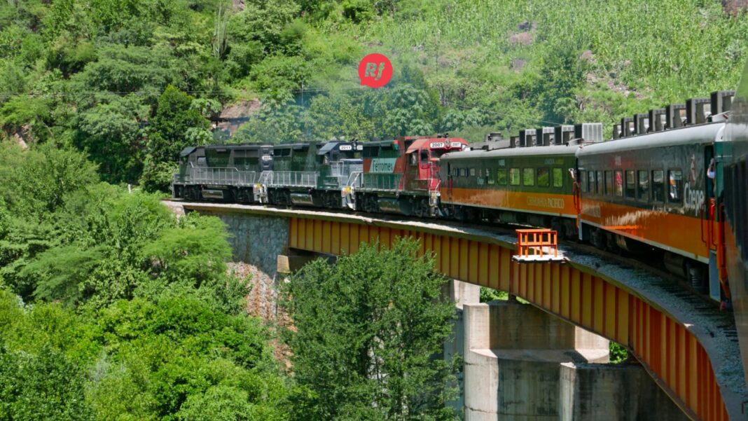El tren Chepe entre 2017 y 2026, mostrando un crecimiento de 1.8% durante el periodo enero-abril de 2026.
