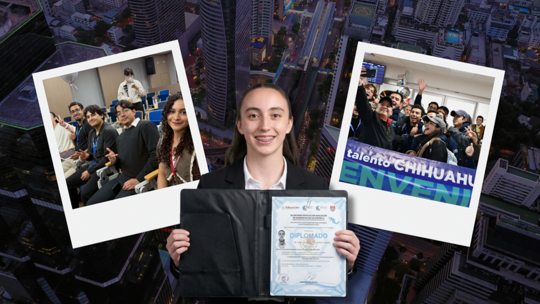 La historia de una joven que cambió todo; llegó al centro mundial de los semiconductores Juana Alejandra Flores Molinar, estudiante del Tecnológico Nacional de México campus Ciudad Juárez, durante su experiencia académica en Taiwán especializada en semiconductores y alta tecnología.