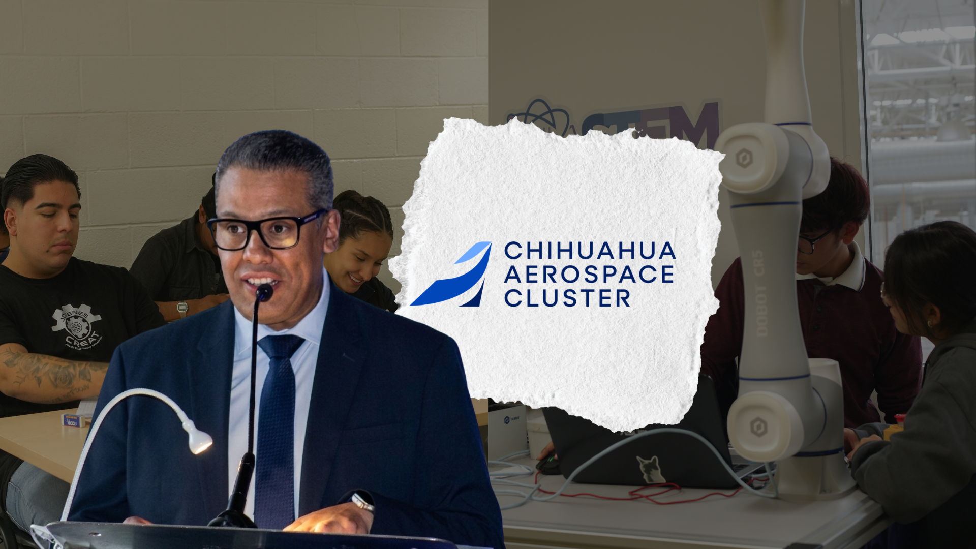Chihuahua vive su mejor momento en la industria aeroespacial Trabajadores especializados realizan procesos de manufactura aeroespacial en una planta industrial de Chihuahua, uno de los principales polos del sector en México.