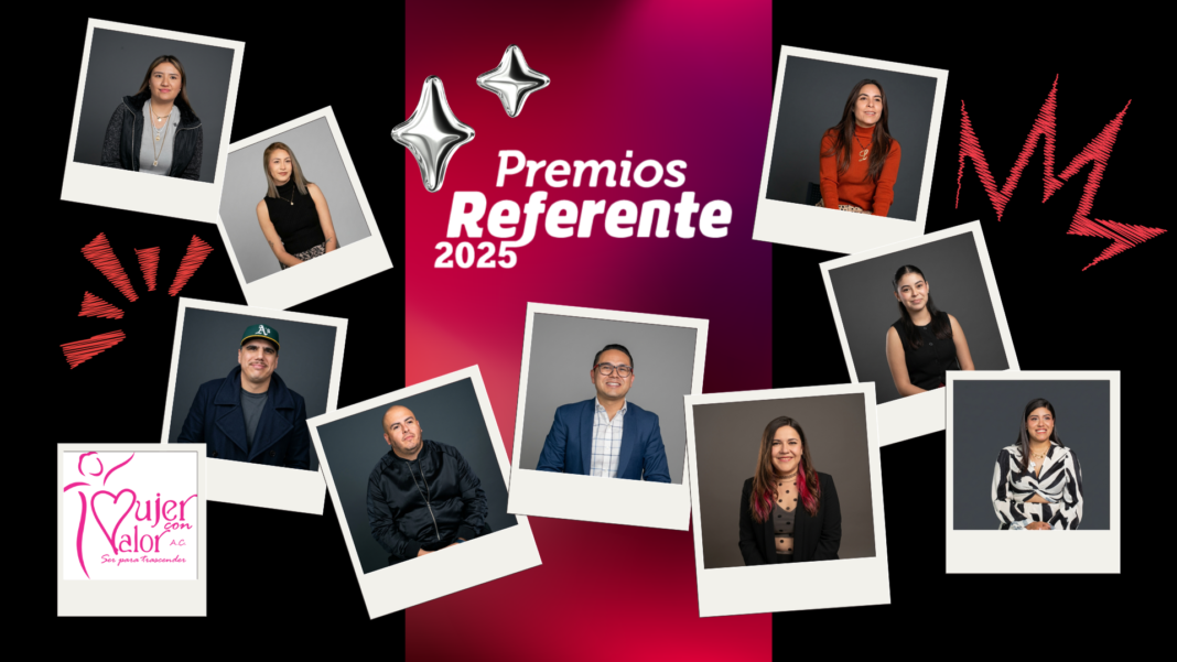 Premios Referente 2025: Talento, innovación y liderazgo Ganadores de los Premios Referente 2025 durante la ceremonia de reconocimiento al talento, emprendimiento, innovación y liderazgo en Chihuahua.