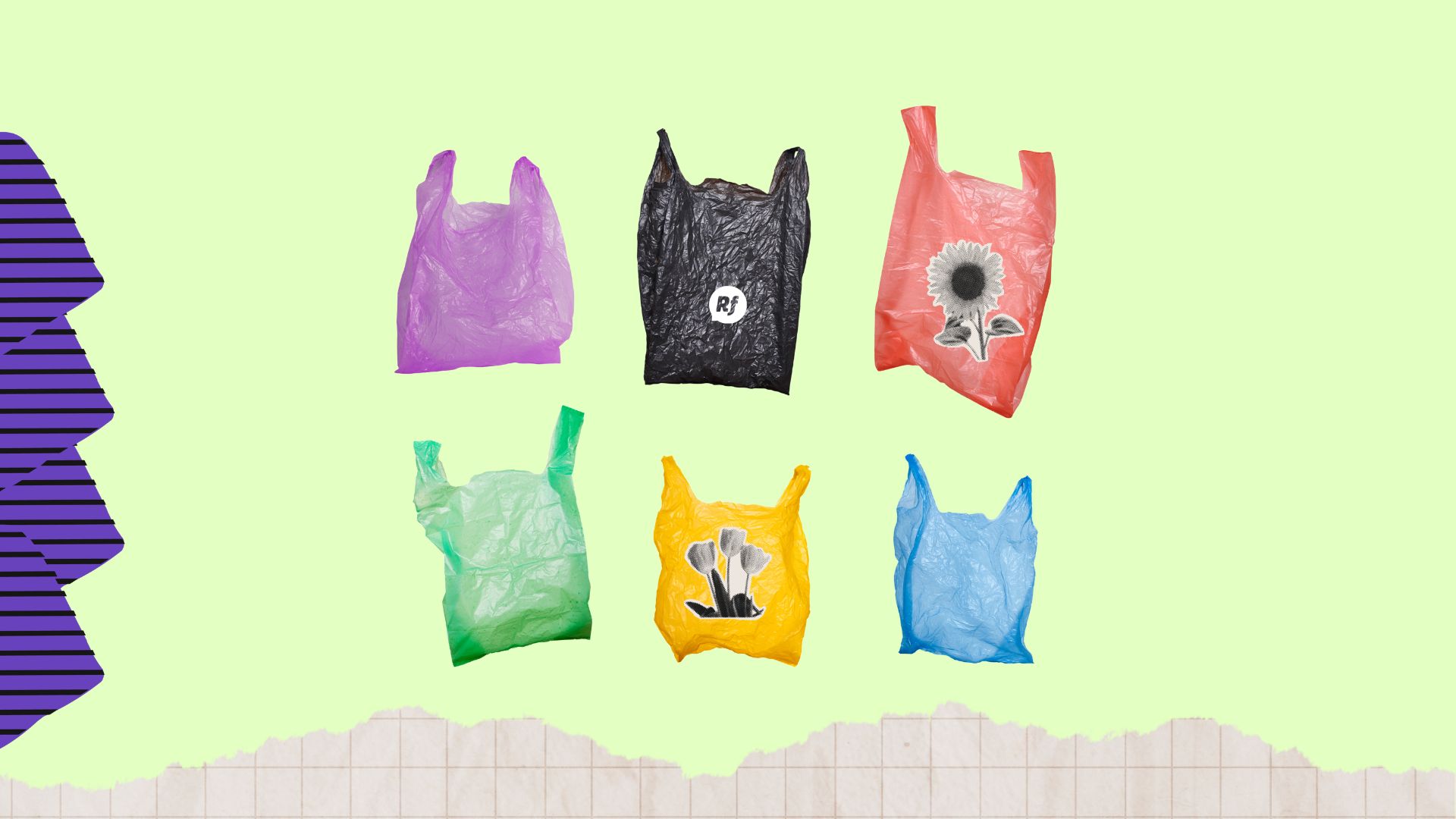 Las bolsas reutilizables ganan terreno frente al plástico desechable Bolsa reutilizable durante compras como alternativa para reducir el uso de plásticos de un solo uso y disminuir la contaminación ambiental.
