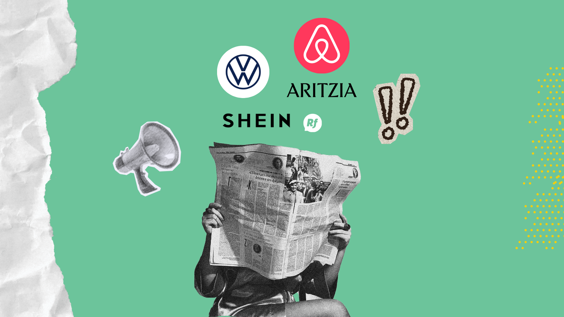 Empresas globales ajustan estrategias ante nuevos retos Collage de empresas globales Aritzia, Airbnb, Shein y Volkswagen representando los principales movimientos empresariales y económicos internacionales.