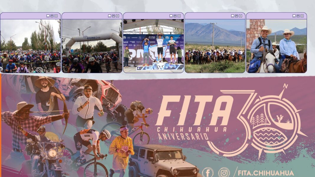 FITA Chihuahua impulsa deporte, cultura y turismo este fin de semana Ciclistas y jinetes participan en las actividades del Festival Internacional de Turismo de Aventura (FITA) Chihuahua 2026, que promueve el turismo deportivo y cultural en el estado.