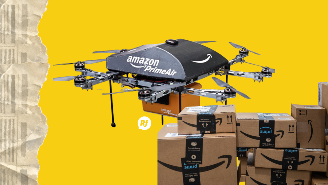 Amazon ya prepara la era de los drones Chihuahua debería fabricarlos Industria aeroespacial de Chihuahua ante la oportunidad de fabricar componentes para drones autónomos de Amazon