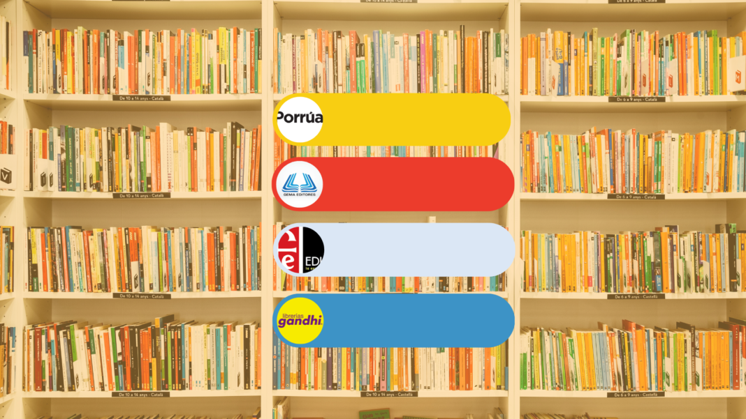 Personas participan en un club de lectura y comparten libros en un espacio comunitario.