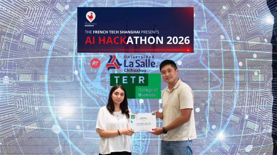 Chihuahuense de 15 años conquista China con IA Sofía Krisbel Garzón Jara, estudiante de La Salle Chihuahua, recibe reconocimiento tras ganar el primer lugar mundial de emprendimiento con inteligencia artificial en China.