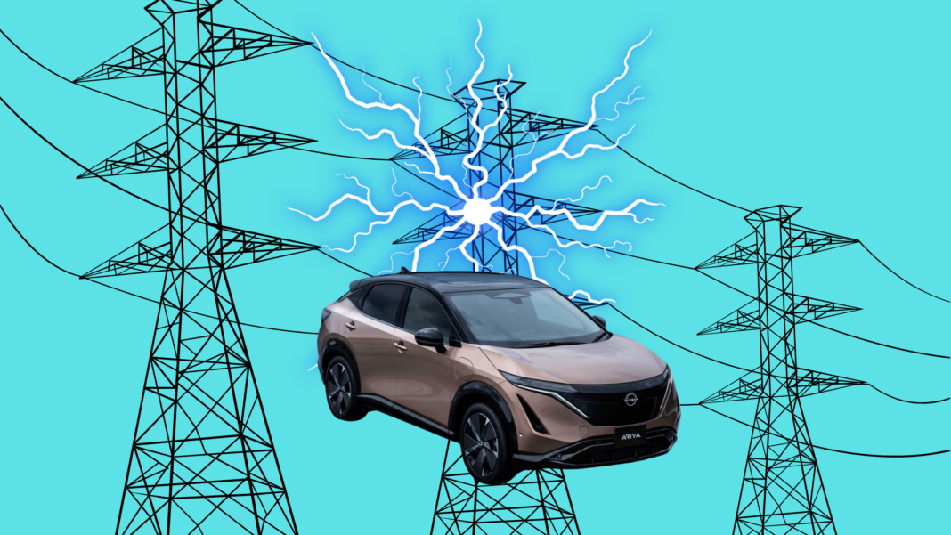 ¿Vale la pena comprar un auto eléctrico en México? Automóvil eléctrico estacionado frente a una estación de carga, representando el crecimiento de la electromovilidad y los nuevos retos de infraestructura en México.