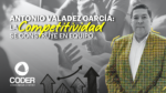 Antonio Valadez García, presidente de CODER, durante entrevista sobre competitividad y desarrollo de Chihuahua.