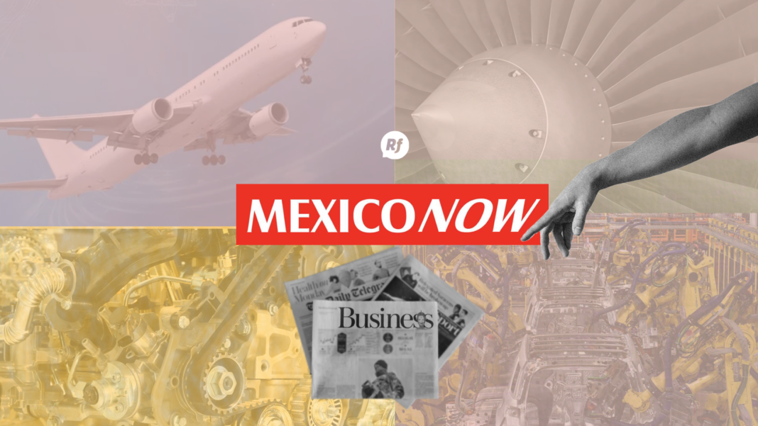 Raúl Herrera, director de Operaciones de México Now, durante la presentación del Automotive & Aerospace Nearshoring Summit 2026.