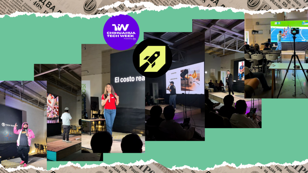 Chihuahua Tech Week: estas son los 15 proyectos que están creando soluciones Emprendedores presentan sus startups y soluciones tecnológicas durante Chihuahua Tech Week.