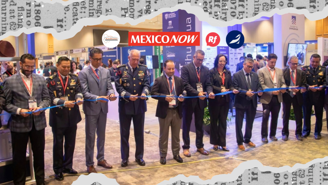 Empresas y líderes industriales participan en el Automotive & Aerospace Nearshoring Summit 2026 en Expo Chihuahua.