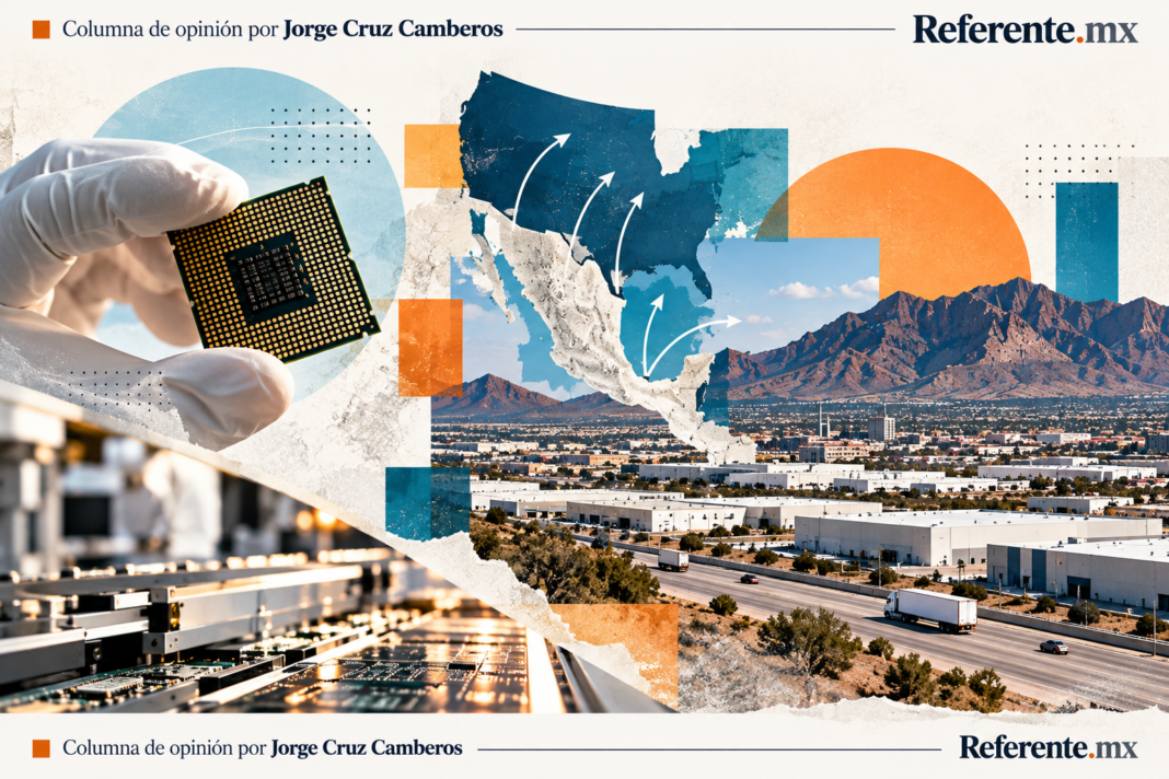 Industria de semiconductores en Norteamérica y crecimiento de manufactura electrónica en Chihuahua