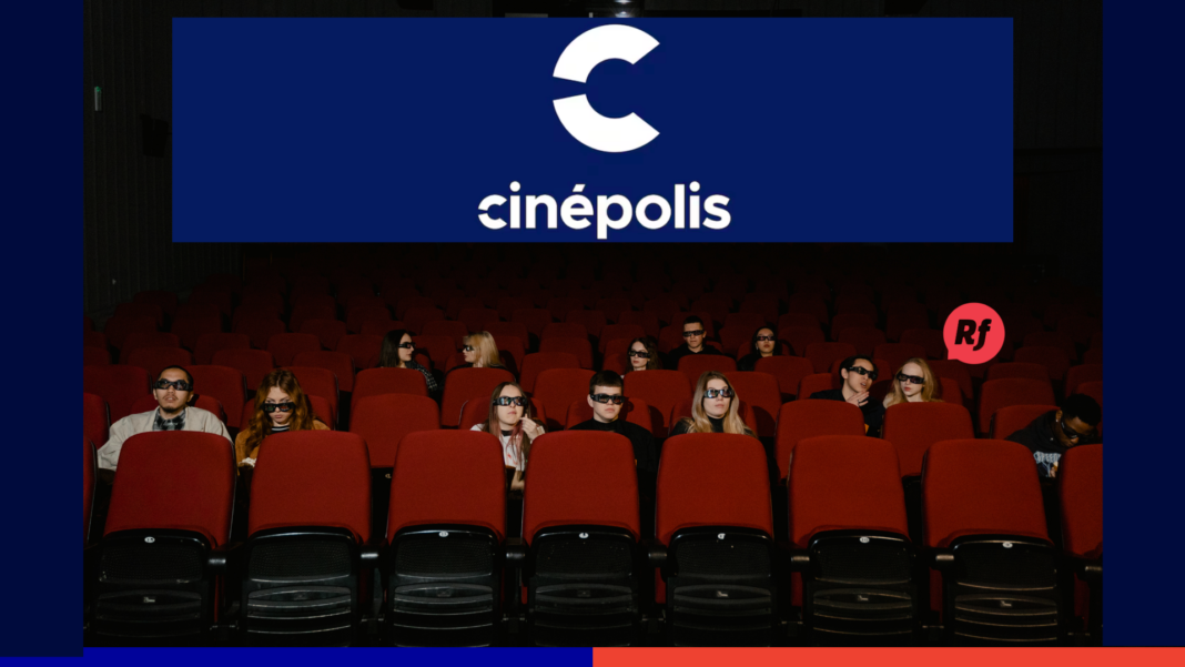 Fachada de un complejo de Cinépolis, cadena mexicana de cines con presencia internacional.